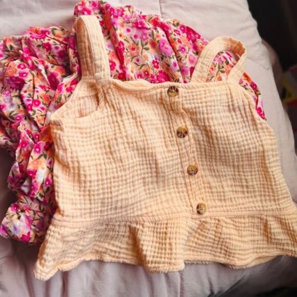 Girls size 7 boutique skirt outfit - Picture 2 of 2